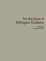 Big Book of Klingon Culture