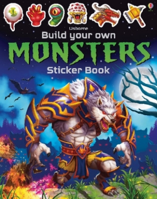 Build Your Own Monsters Sticker Book