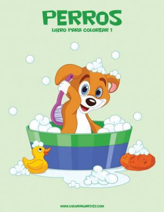 Perros libro para colorear 1