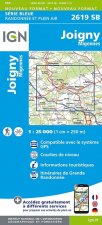 Joigny Migennes 1:25 000