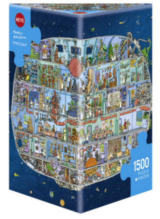 Adolfsson, M: Spaceship Puzzle 1500 Teile