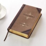 KJV Giant Print Standard Tan/Brown Red Letters