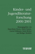 Kinder- und Jugendliteraturforschung 2000/2001