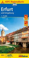 ADFC-Regionalkarte Erfurt und Umgebung, 1:75.000