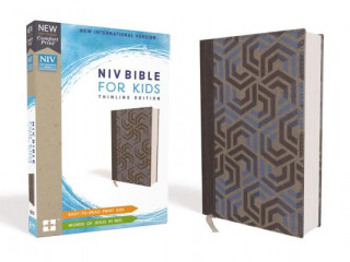 NIV, Bible for Kids, Cloth over Board, Blue, Red Letter, Comfort Print