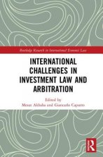 International Challenges in Investment Arbitration