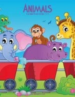 Animals Coloring Book for Kids 1 & 2
