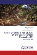 Effect Of LIME & RBI GRADE 81 On Geo Technical Properties Of