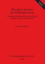 Broyage et abrasion au Neolithique ancien. Caracterisation technique et fonctionnelle des outillages en gres du Bassin parisien