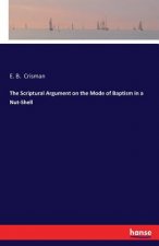 Scriptural Argument on the Mode of Baptism in a Nut-Shell