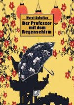 Professor mit dem Regenschirm