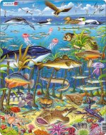 Puzzle MAXI - Zvířata v moři/60 dílků