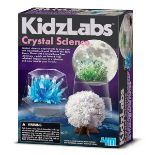 KidzLabs Hodowla kryształów 3 wzory