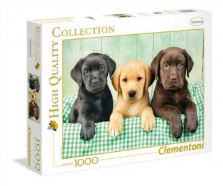 Clementoni Puzzle Labradoři 1000 dílků