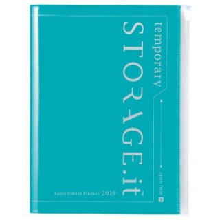 MARK'S Taschenkalender A5 vertikal, Storage.it, Turquoise 2019