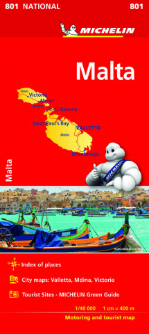 Malta - Michelin National Map 801