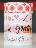 Washi Tapes Design Rot