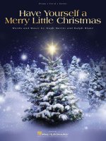 Have Yourself A Merry Little Christmas, Vocal and Piano
