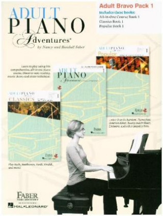 Adult Piano Adventures Level 1 Bravo Pack, Klavier