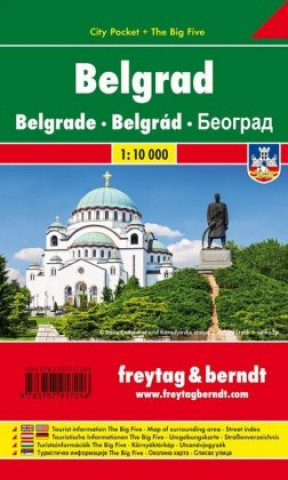Belgrade City Pocket + the Big Five Waterproof 1:10 000