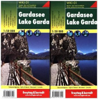 Lake Garda Hiking + Leisure Map 1:50 000