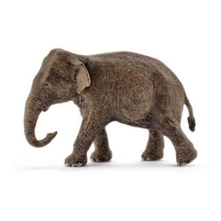 Schleich Asiatische Elefantenkuh, Kunststoff-Figur