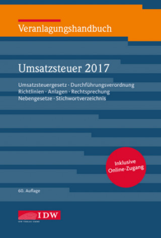 Veranlagungshandbuch Umsatzsteuer 2017