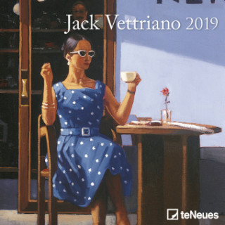 2019 JACK VETTRIANO MINI GRID CALENDAR