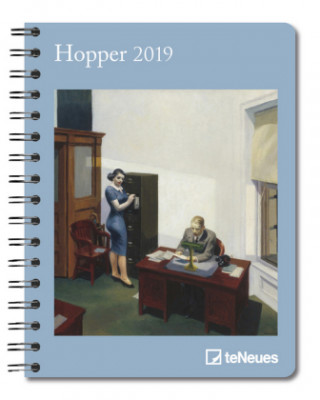 2019 HOPPER DELUXE DIARY 165 X 216 CM