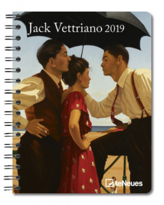 2019 JACK VETTRIANO DELUXE DIARY 165 X 2