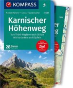 KOMPASS Wanderführer Karnischer Höhenweg, Von Thörl-Maglern nach Sillian, Mit Varianten und Gipfeln