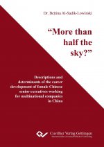?More than half the sky??. Descriptions and determinants of the career development of female Chinese senior executives working at multinational compan