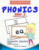 Phonics Flashcards (Digraph Sounds) Part2: 68 Flash Cards with Examples