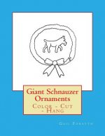 Giant Schnauzer Ornaments: Color - Cut - Hang