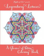 Legendary Lotuses: A Glories of India Coloring Book