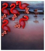 Magnete FLAMINGO 5er Set pink