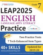 LEAP Test Prep: Grade 7 English Language Arts Literacy (ELA) Practice Workbook and Full-length Online Assessments: LEAP Study Guide