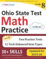 Ohio State Test Prep: 8th Grade Math Practice Workbook and Full-length Online Assessments: OST Study Guide