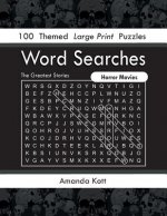 Word Searches - Horror Movies: 100 Themed Large Print Puzzles