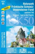 Naturpark Fränkische Schweiz-Veldensteiner Forst, südl.Teil 1 : 50.000  (UK50-11)