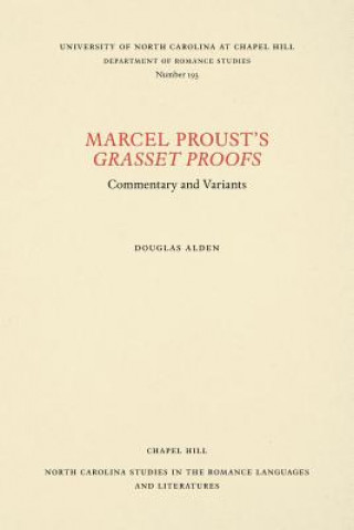 Marcel Proust's Grasset Proofs
