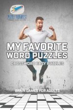 My Favorite Word Puzzles Crossword Easy Puzzles Brain Games for Adults