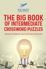Big Book of Intermediate Crossword Puzzles Books for Brain Help (with 50 puzzles!)