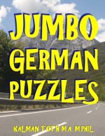Jumbo German Puzzles: 101 Large Print German Word Search Puzzles