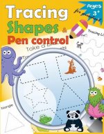 Tracing shapes & Pen control for Preschool: Kindergarten Tracing Workbook