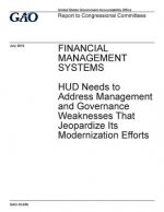Financial management systems, HUD needs to address management and governance weaknesses that jeopardize its modernization efforts: report to congressi