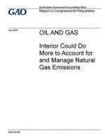 Oil and gas, Interior could do more to account for and manage natural gas emissions: report to congressional requesters.