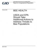 Bee health, USDA and EPA should take additional actions to address threats to bee populations: report to congressional requesters.