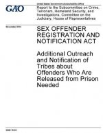Sex Offender Registration and Notification Act, additional outreach and notification of tribes about offenders who are released from prison needed: re