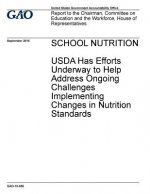 School nutrition, USDA has efforts underway to help address ongoing challenges implementing changes in nutrition standards: report to the Chairman, Co